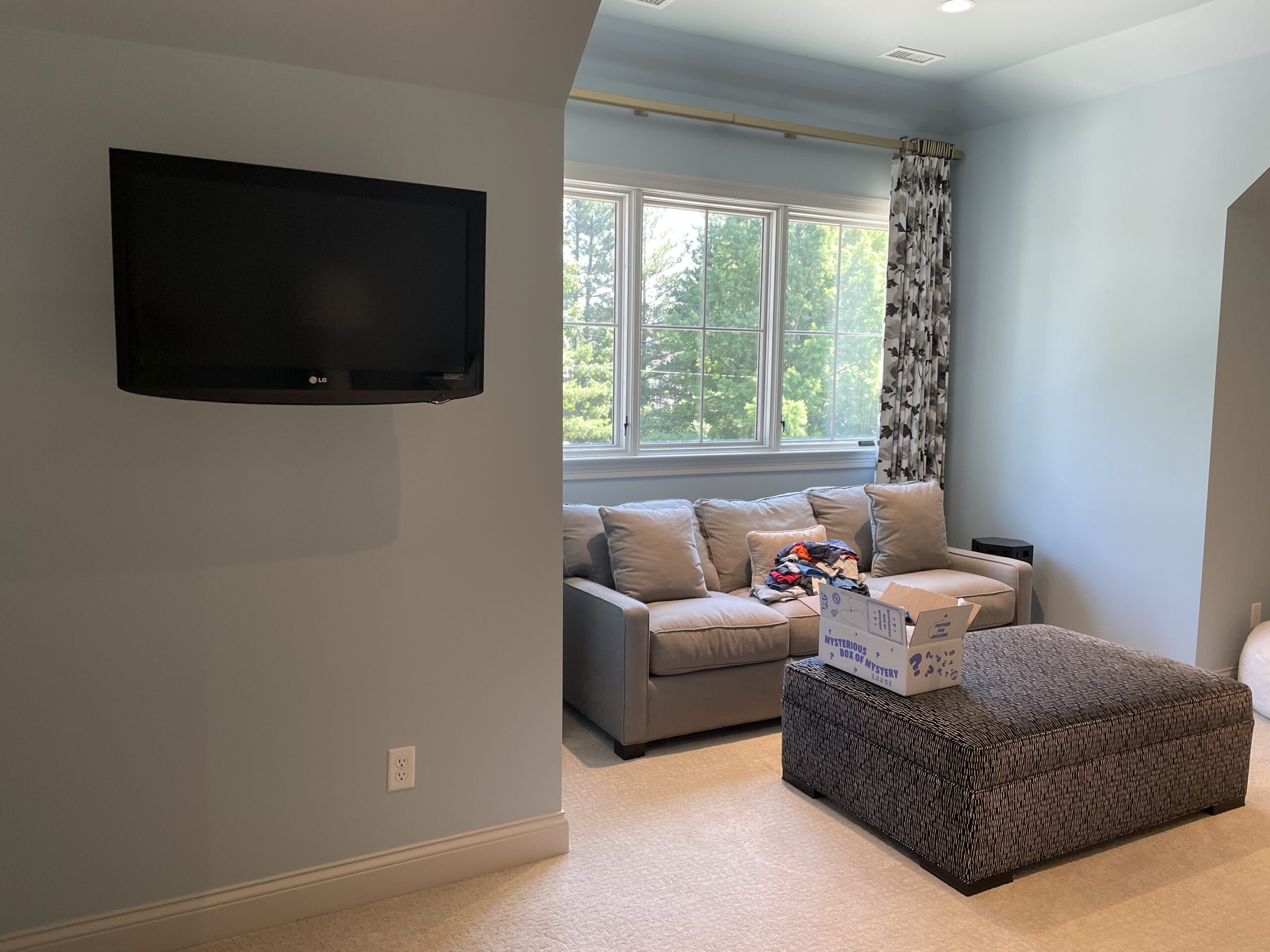 Interior painting transformation in Wake County