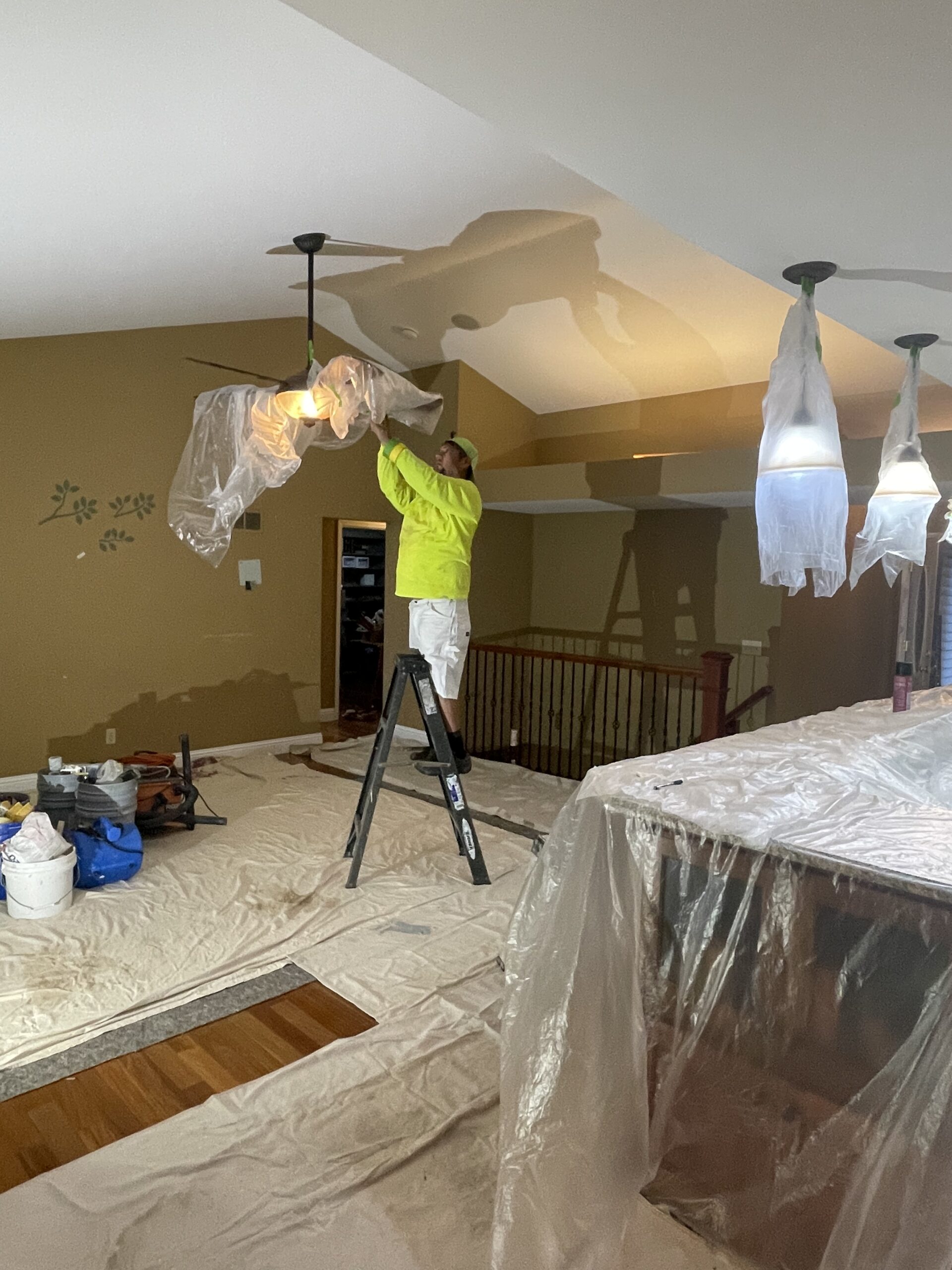 Freshly painted interior by H Quality Painting