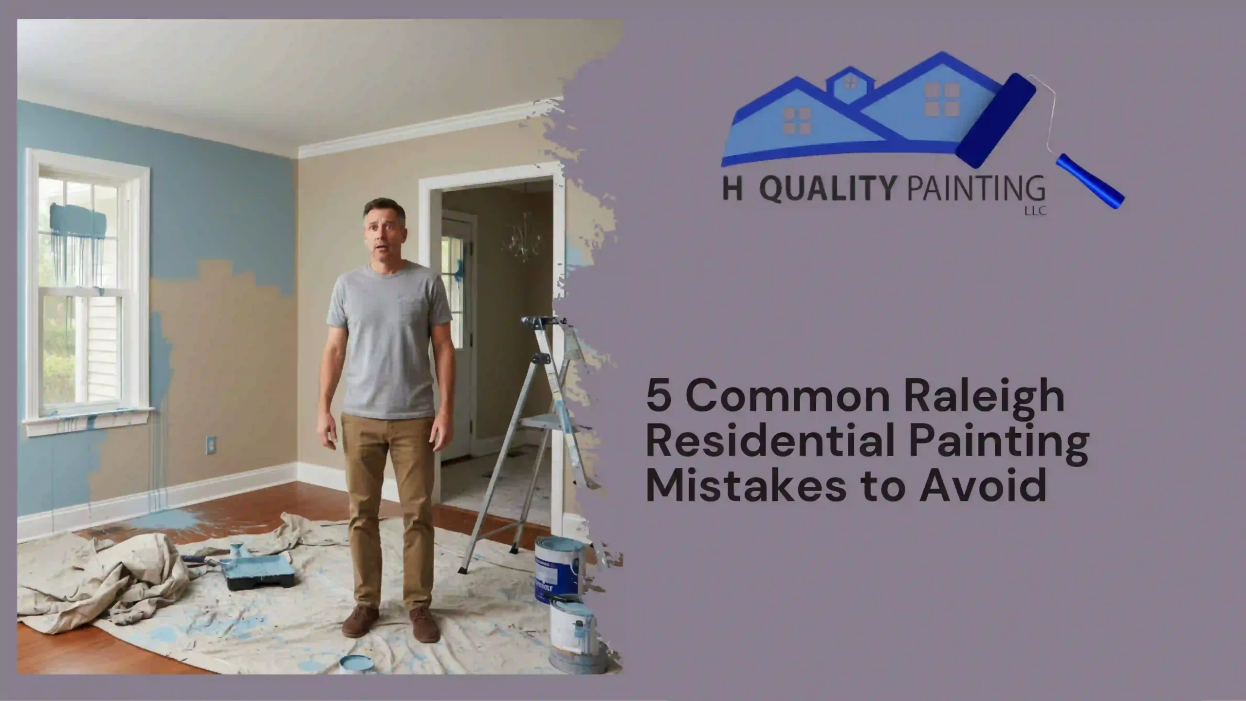 5 Common Raleigh Residential Painting Mistakes to Avoid