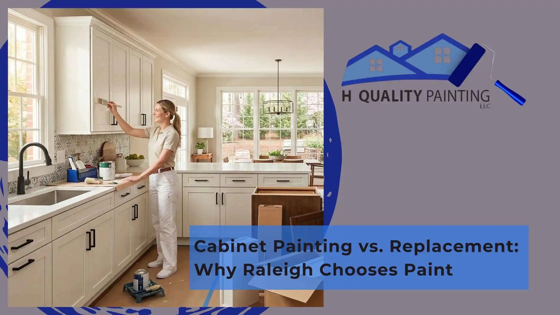 Cabinet Painting vs. Replacement Why Raleigh Chooses Paint