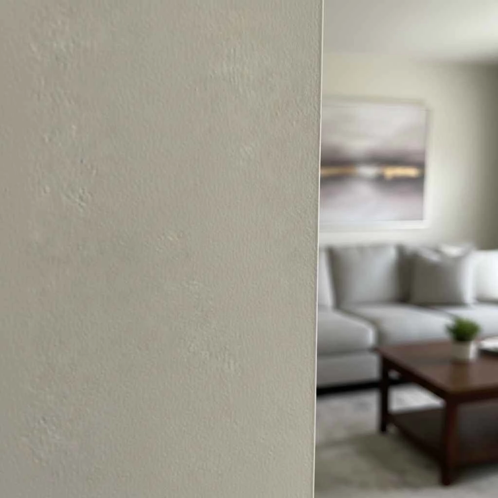 Smooth finished drywall after repair