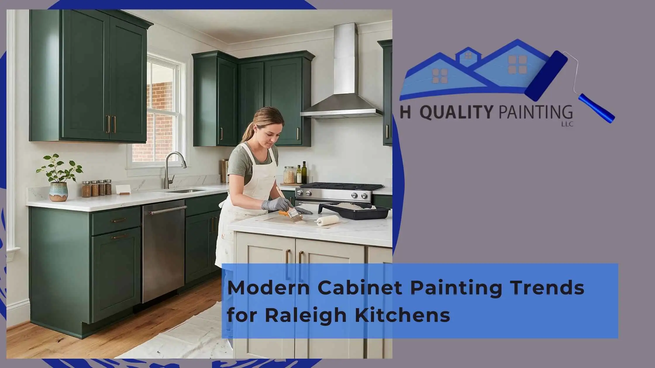 Modern Cabinet Painting Trends for Raleigh Kitchens