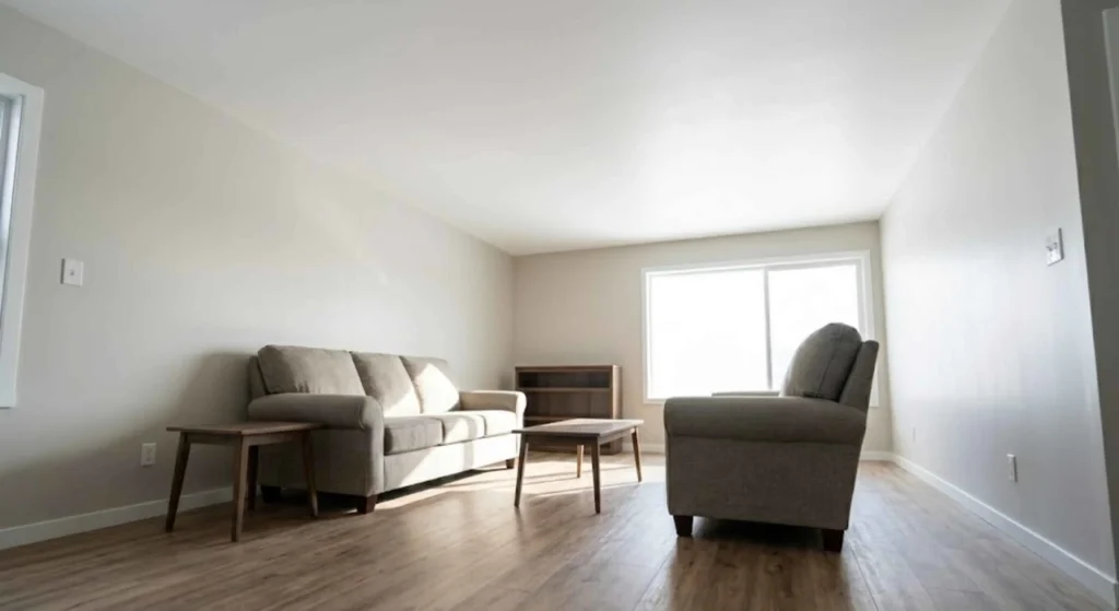 modern, well-lit living room