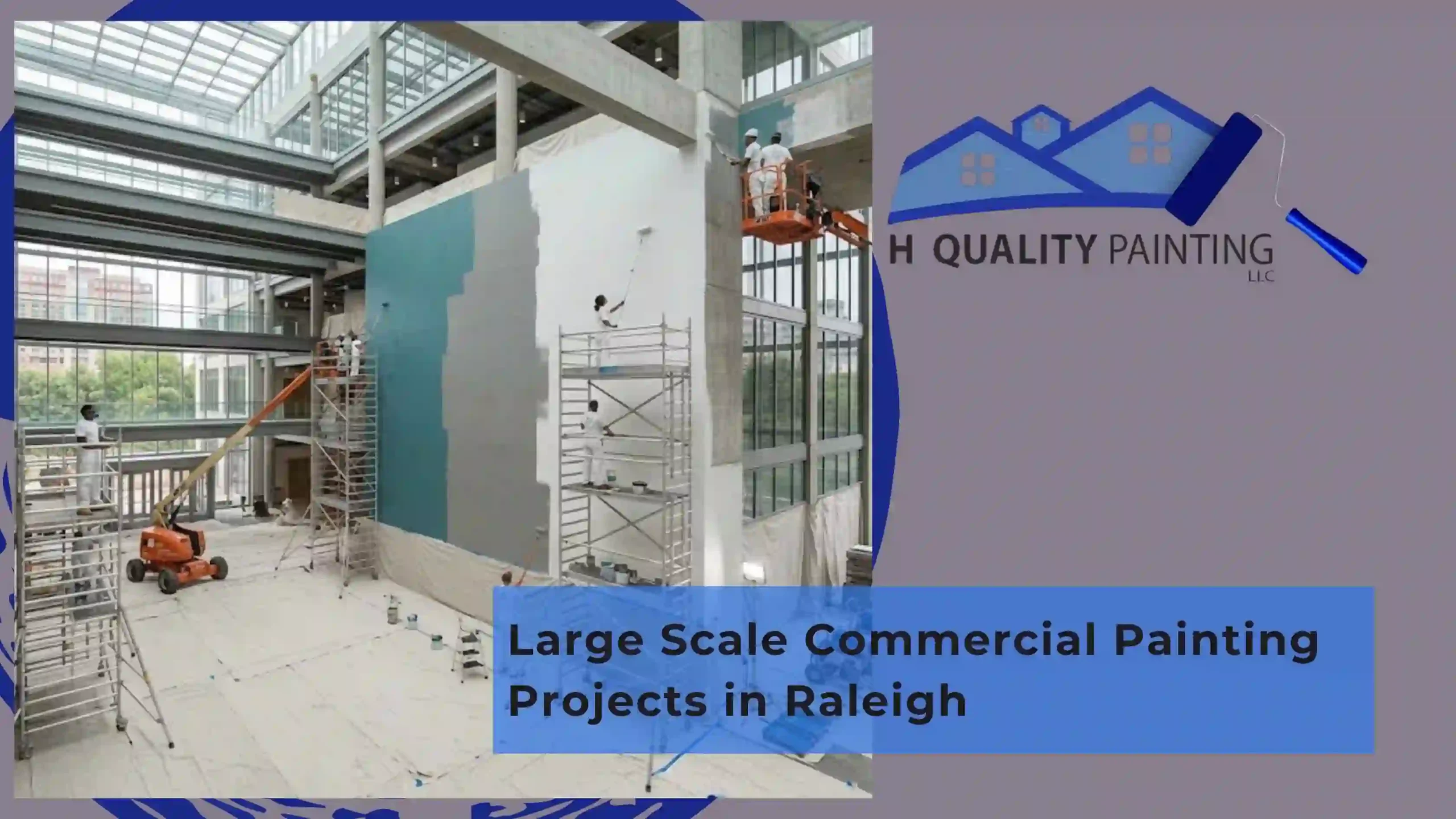 Large Scale Commercial Painting Projects in Raleigh