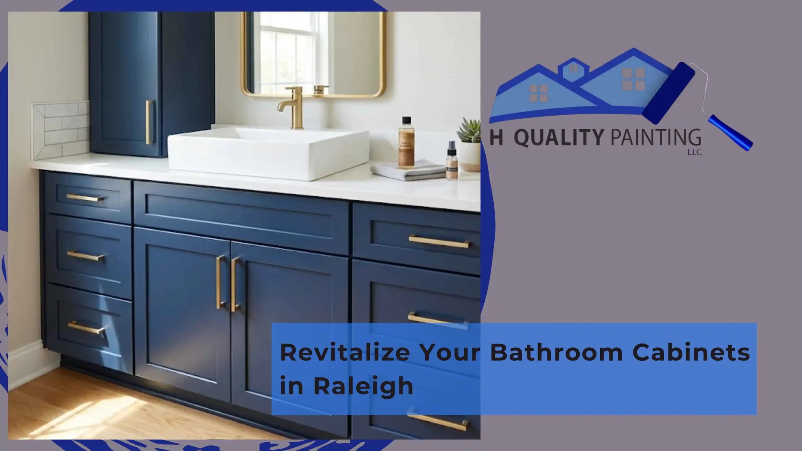 Revitalize Your Bathroom Cabinets in Raleigh