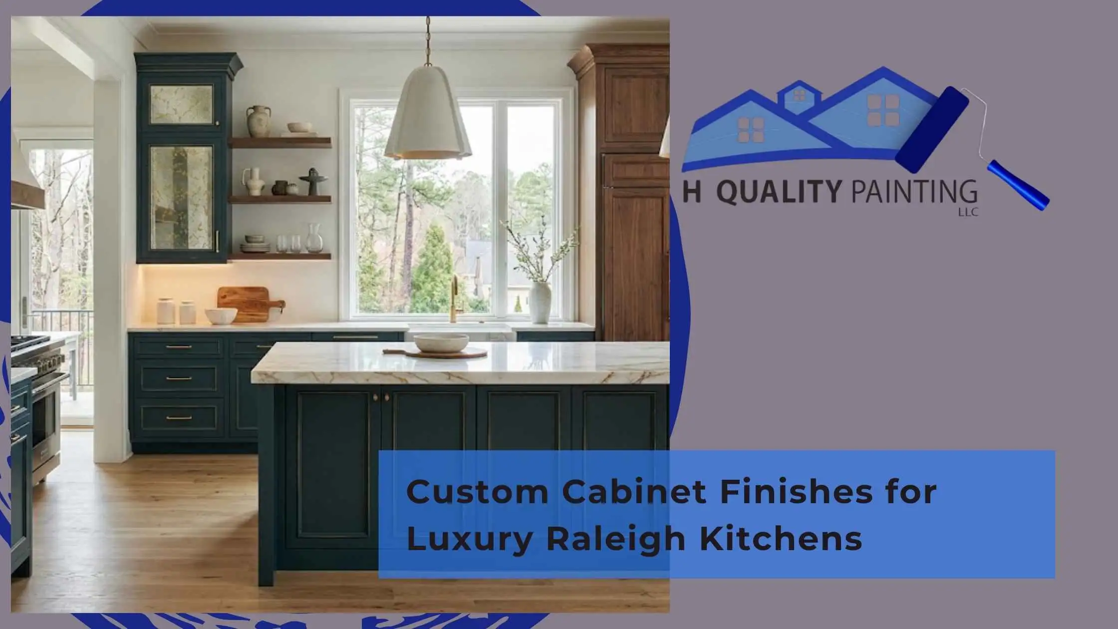 Custom Cabinet Finishes for Luxury Raleigh Kitchens