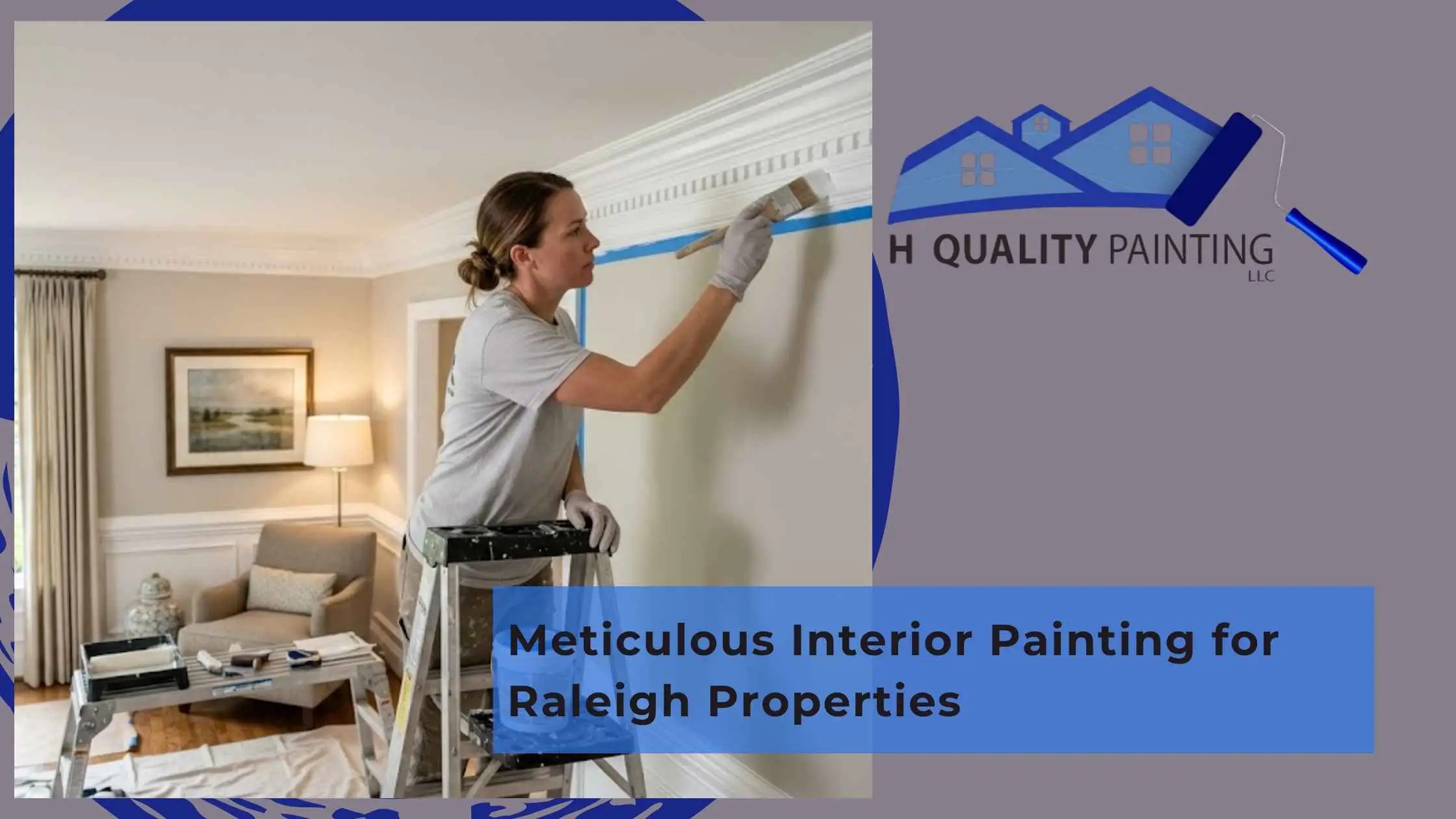 Meticulous Interior Painting for Raleigh Properties